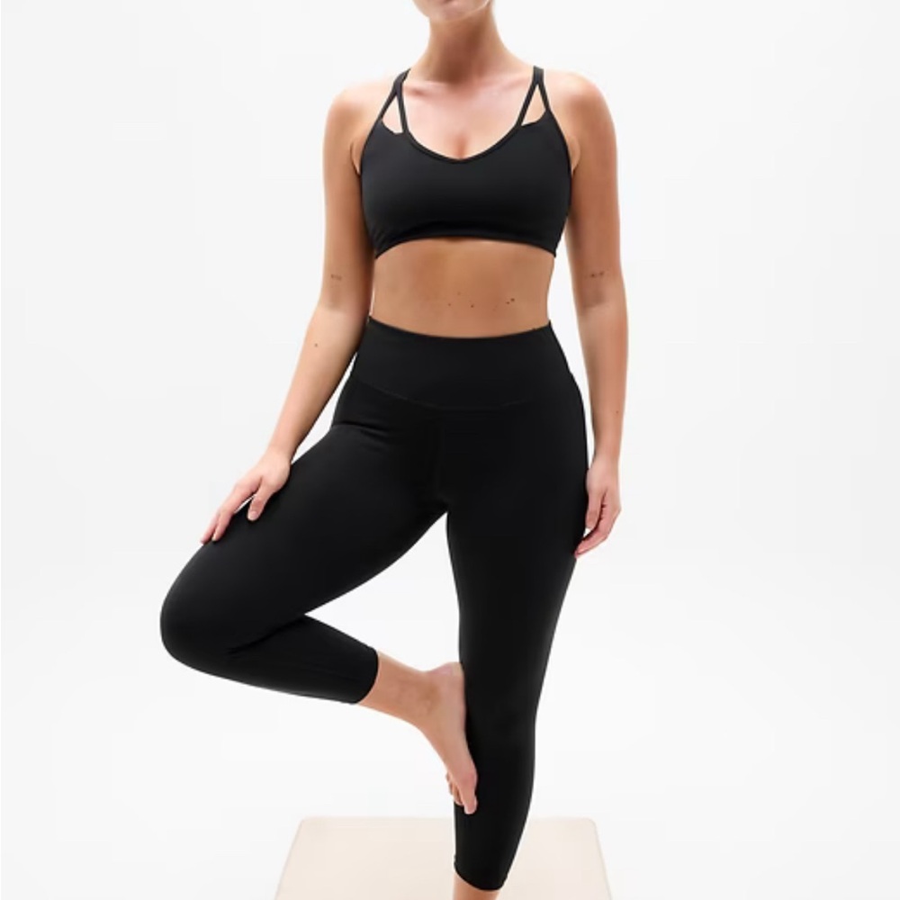 Transcend 7/8 Athleta Black Leggings, XSP; NWT never worn
